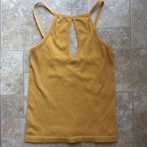 Yellow/Gold Stretchy Tank